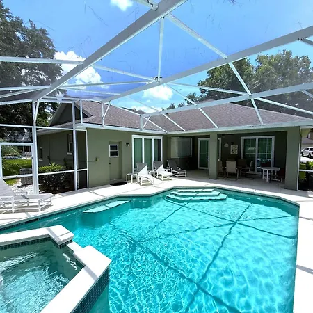 Golf Course Views Large Pool Deck Villa In Southern Dunes